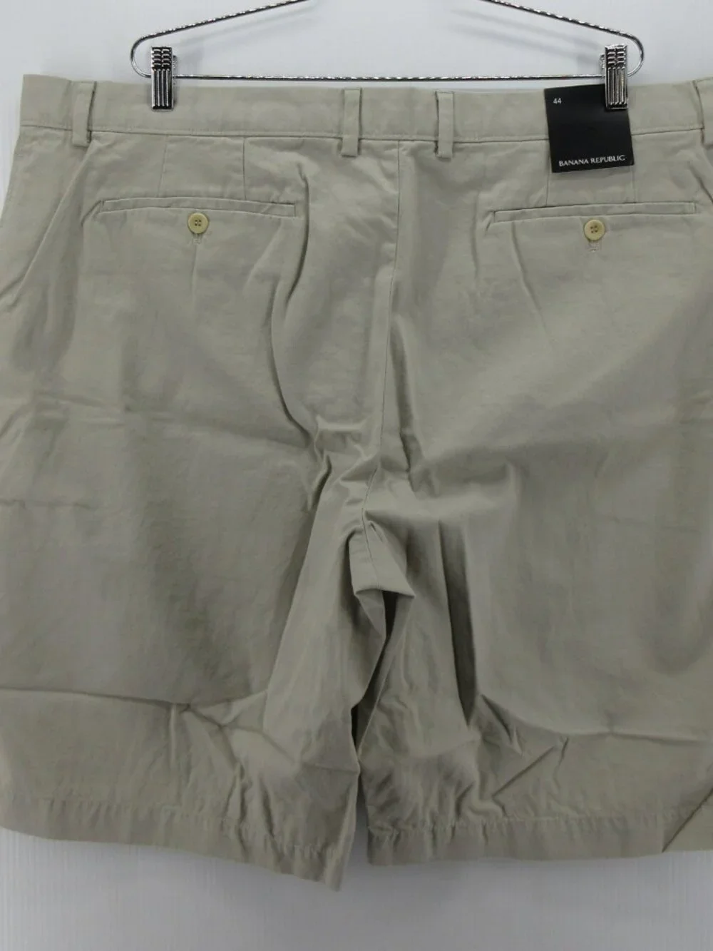 Banana Republic Shorts 44 Khaki Chino Canvas Y2K Preppy 11